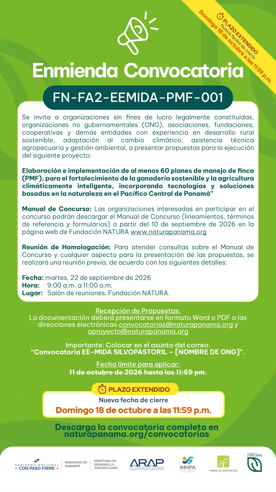 CONVOCATORIA FN-FA2-EEMIDA-PMF-001