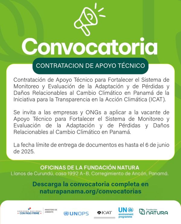 foto de Apoyo Técnico para Fortalecer el Sistema de Monitoreo y Evaluación de la Adaptación y de Pérdidas y Daños Relacionables al Cambio Climático en Panamá