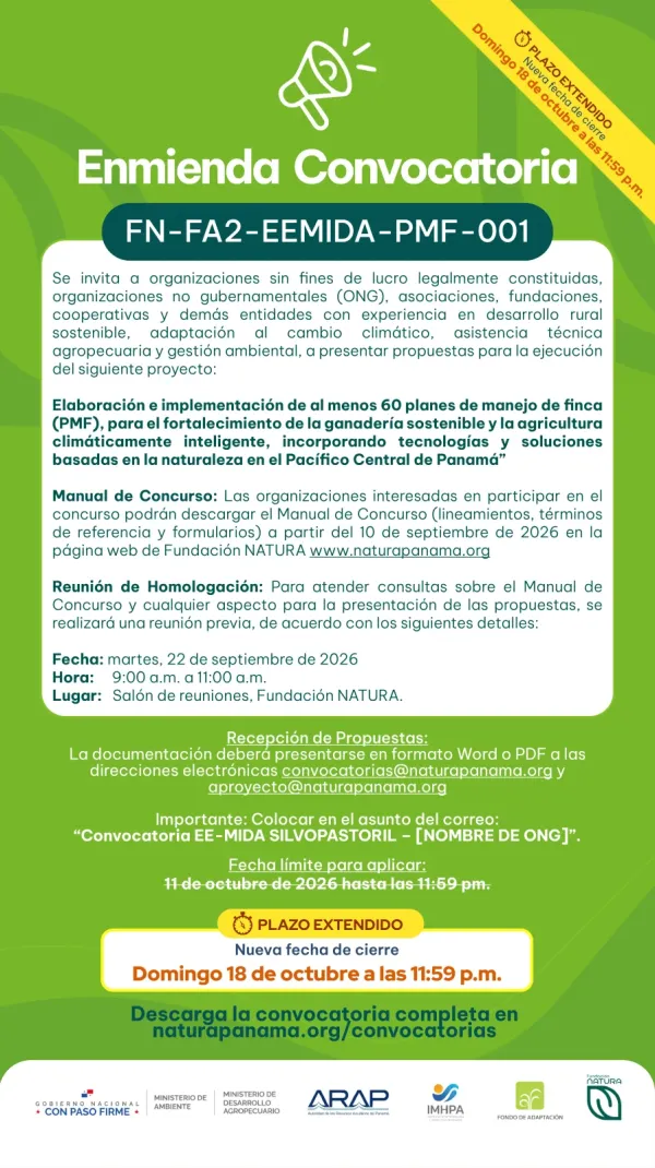 foto de CONVOCATORIA FN-FA2-EEMIDA-PMF-001